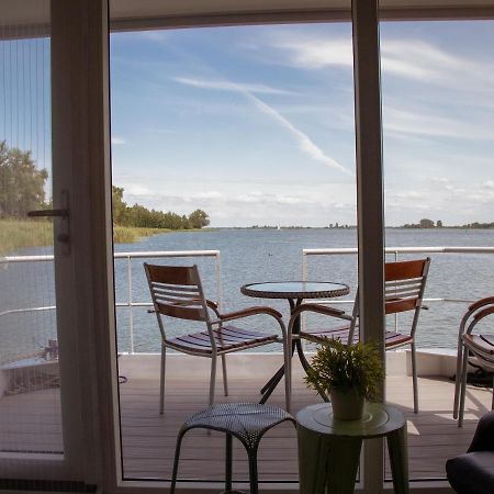 Houseboat Uitzicht Over Veluwemeer, Natuurlokatie, Prachtige Vergezichten Biddinghuizen Kültér fotó