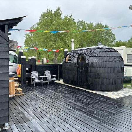 Houseboat Uitzicht Over Veluwemeer, Natuurlokatie, Prachtige Vergezichten Biddinghuizen Kültér fotó