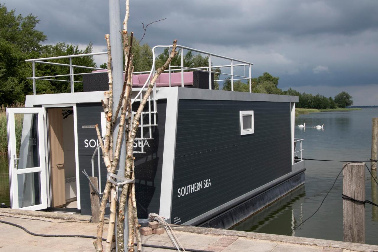 Houseboat Uitzicht Over Veluwemeer, Natuurlokatie, Prachtige Vergezichten Biddinghuizen Kültér fotó