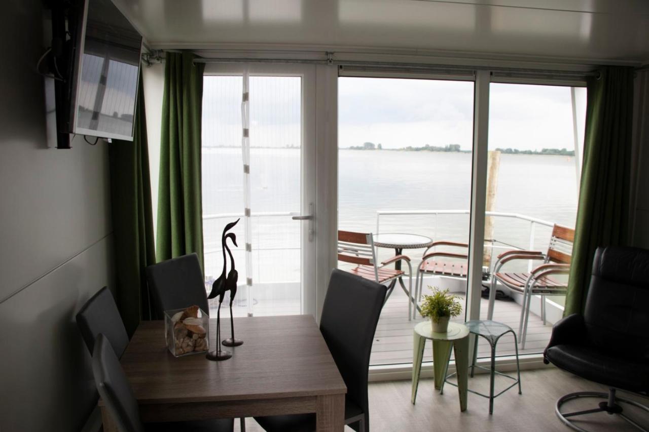 Houseboat Uitzicht Over Veluwemeer, Natuurlokatie, Prachtige Vergezichten Biddinghuizen Kültér fotó