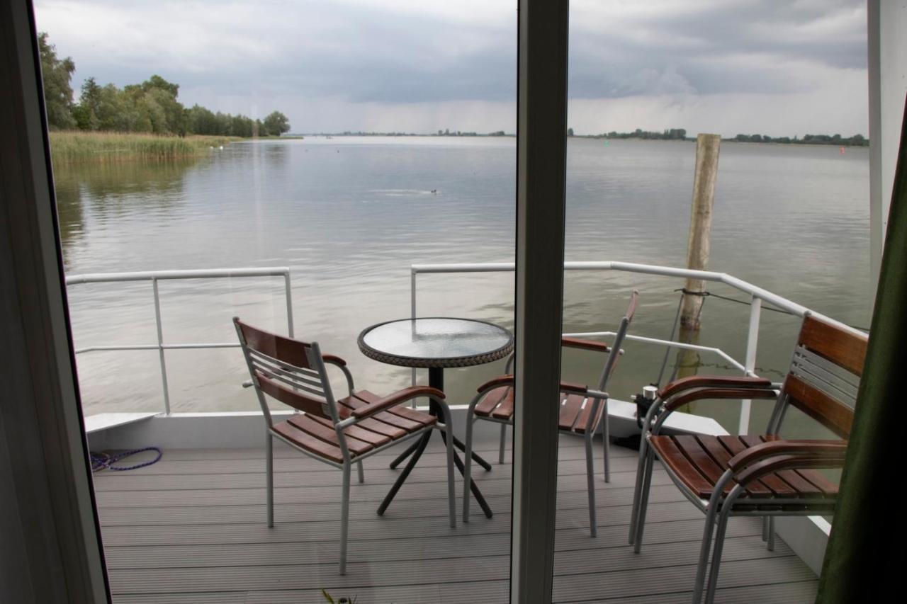 Houseboat Uitzicht Over Veluwemeer, Natuurlokatie, Prachtige Vergezichten Biddinghuizen Kültér fotó