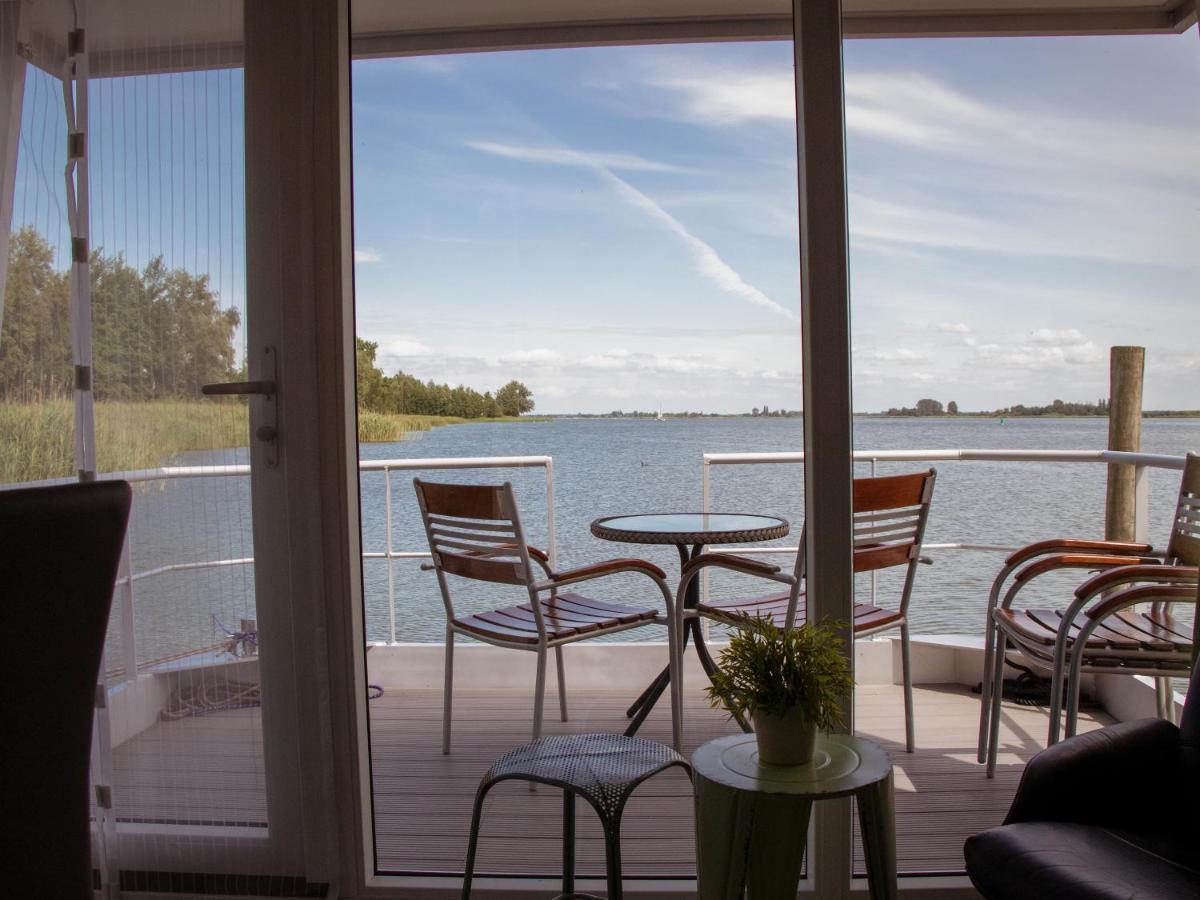 Houseboat Uitzicht Over Veluwemeer, Natuurlokatie, Prachtige Vergezichten Biddinghuizen Kültér fotó