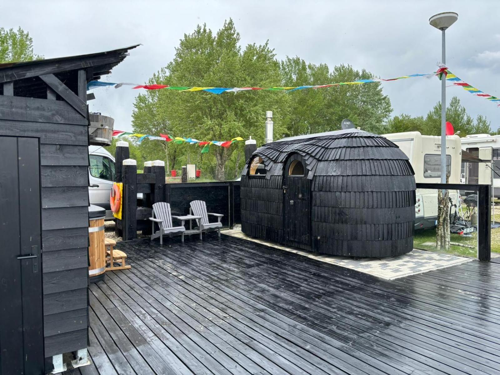 Houseboat Uitzicht Over Veluwemeer, Natuurlokatie, Prachtige Vergezichten Biddinghuizen Kültér fotó